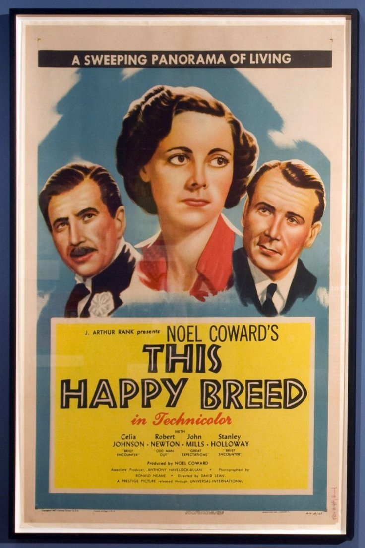 L'affiche du film This Happy Breed