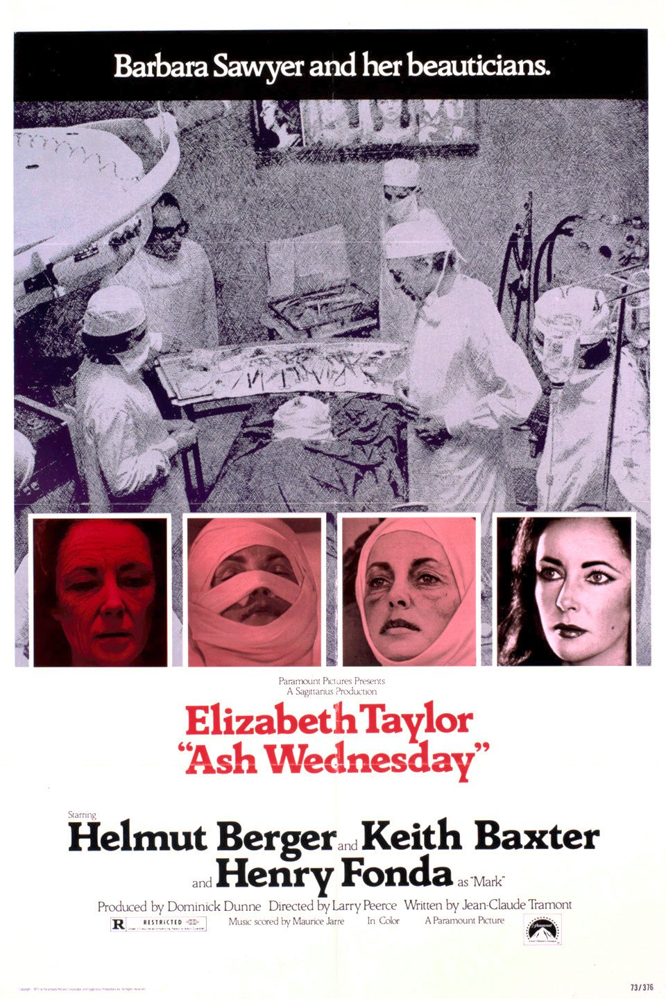 L'affiche du film Ash Wednesday