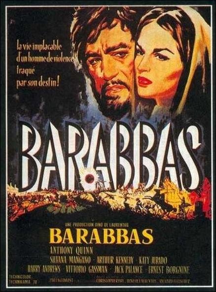 L'affiche du film Barabbas