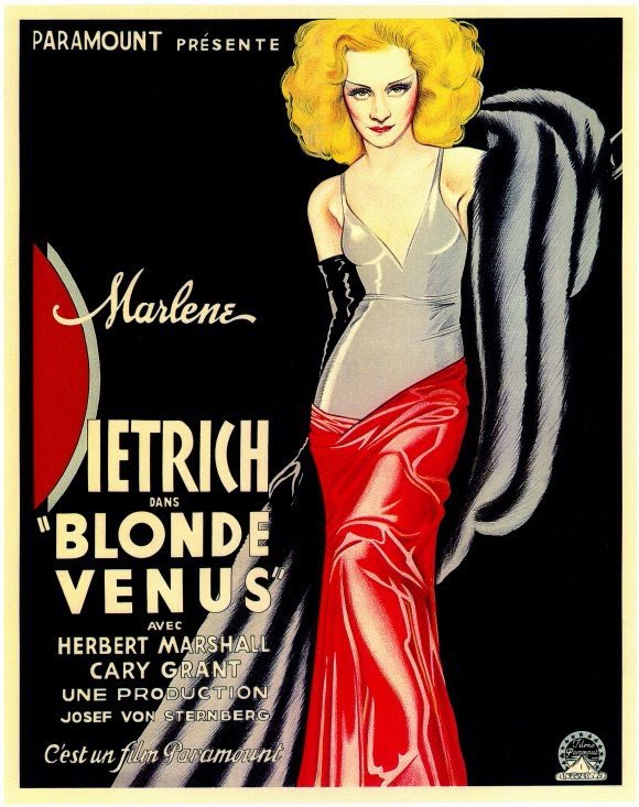 L'affiche du film Blonde Venus