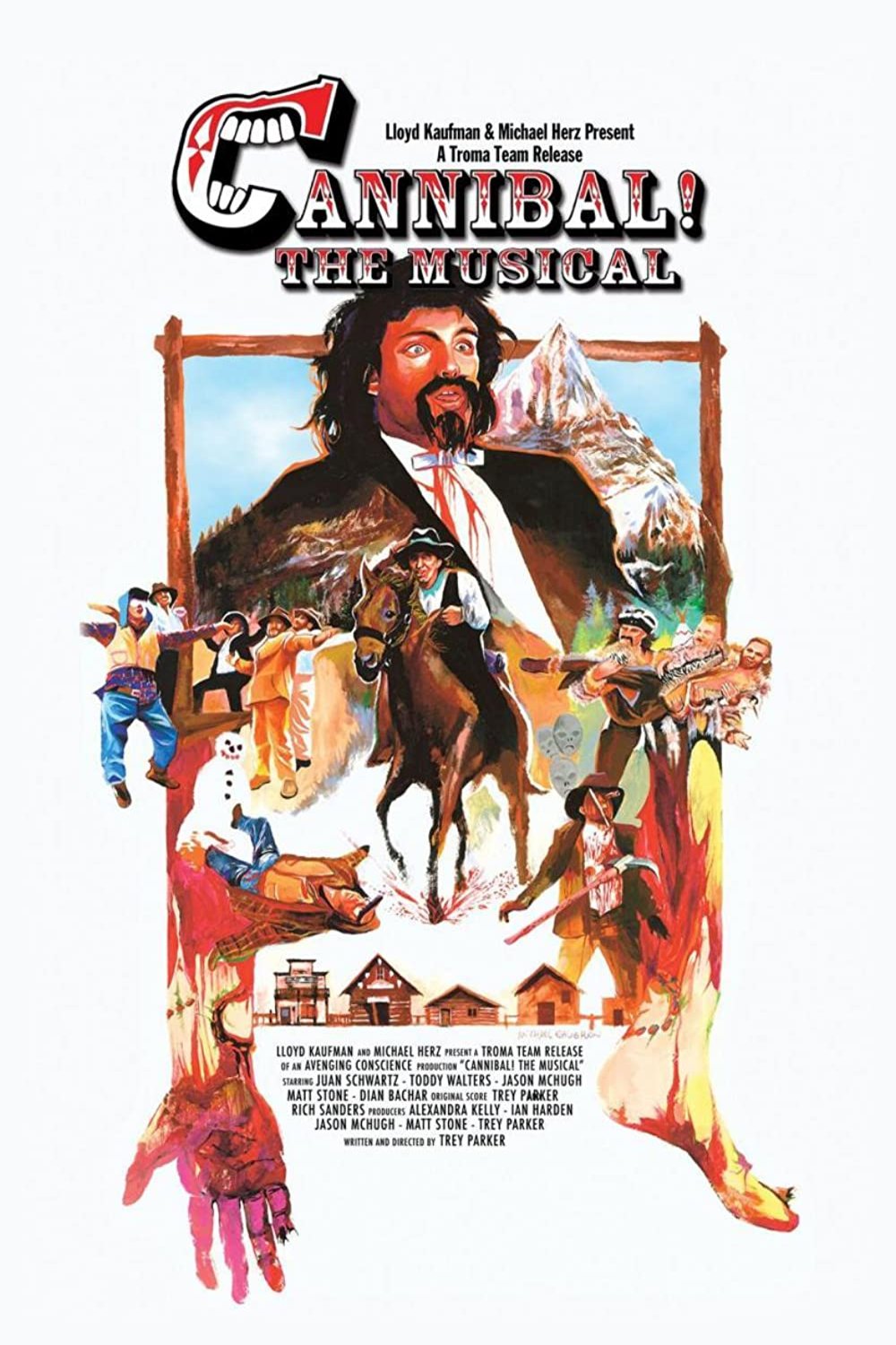 L'affiche du film Cannibal: The Musical