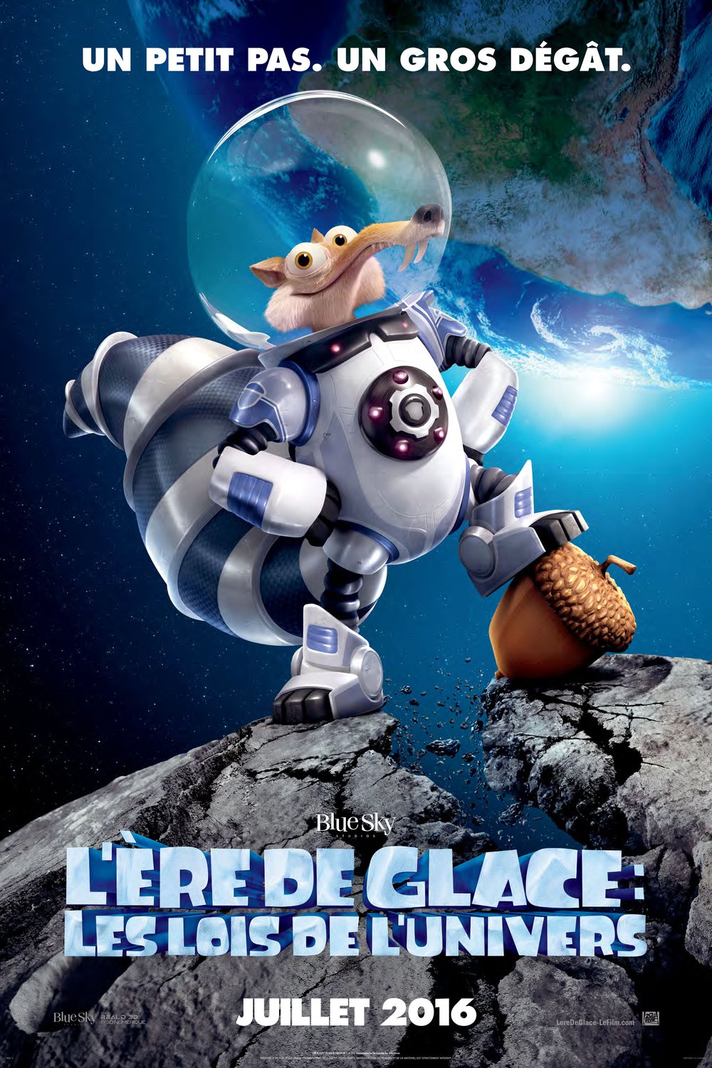 L'affiche du film L'Ère de glace: Les lois de l'univers