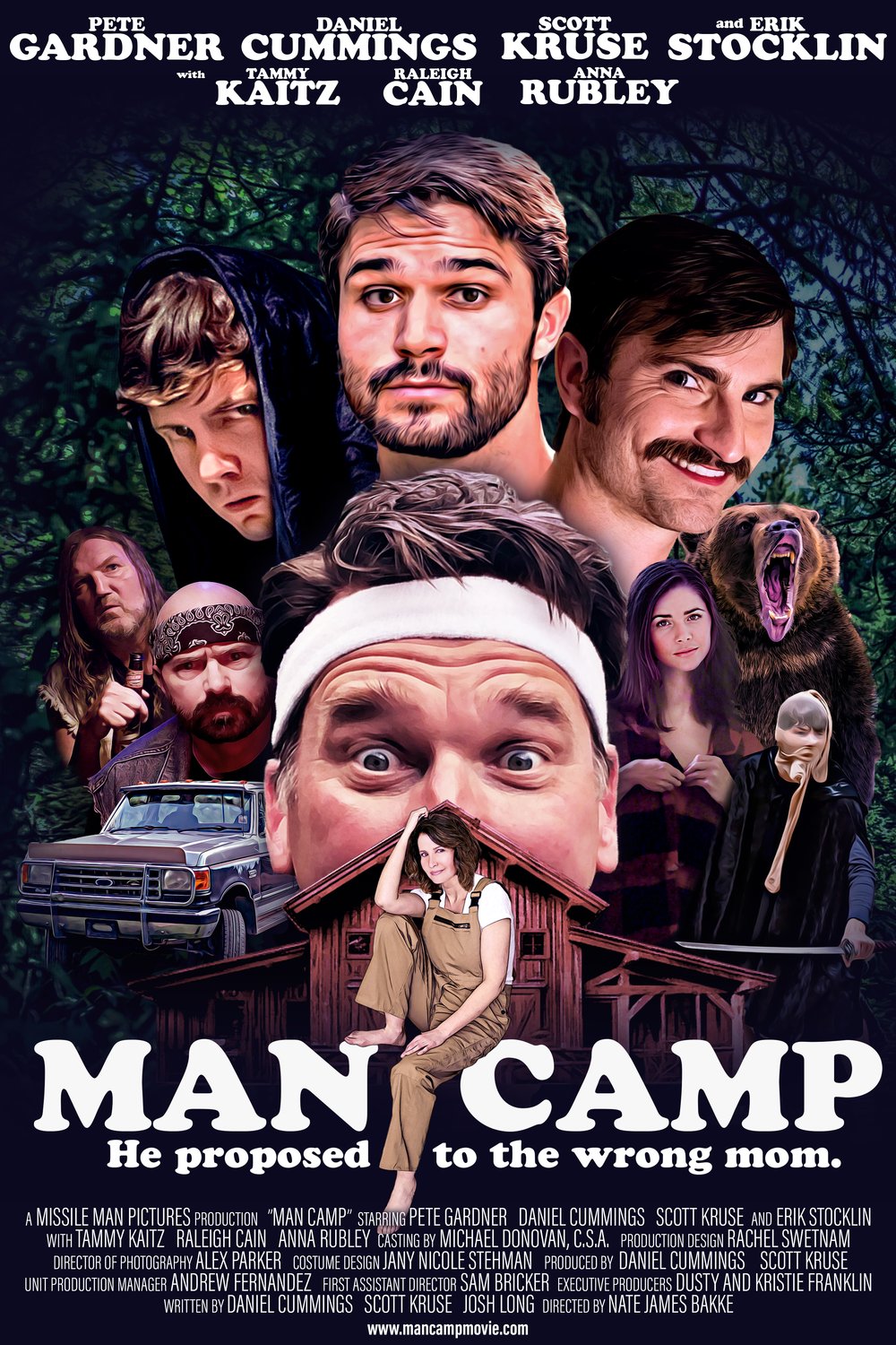 L'affiche du film Man Camp