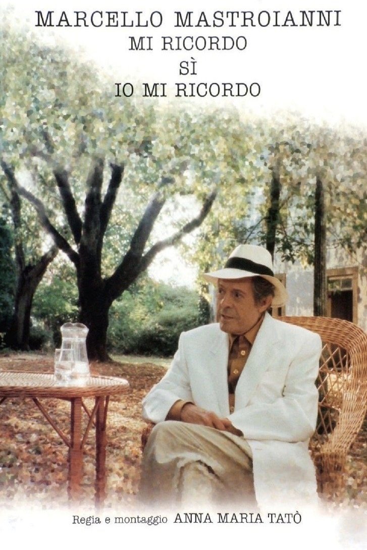 L'affiche originale du film Marcello Mastroianni: I Remember en italien