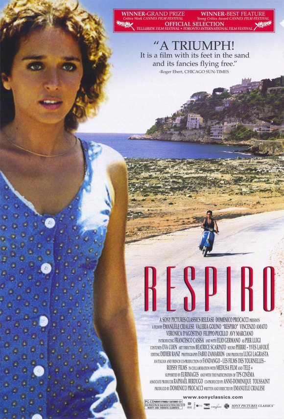L'affiche originale du film Respiro en italien