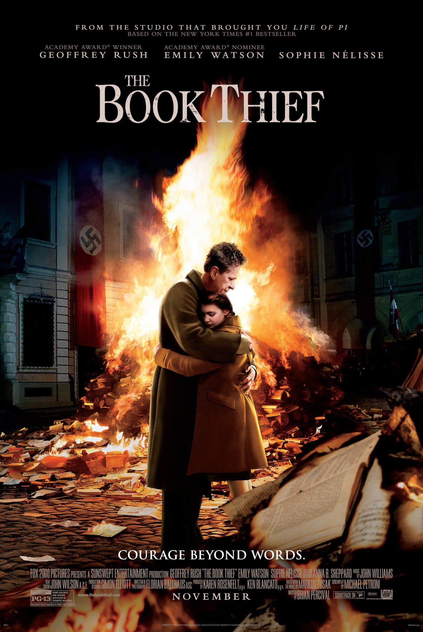 L'affiche du film The Book Thief