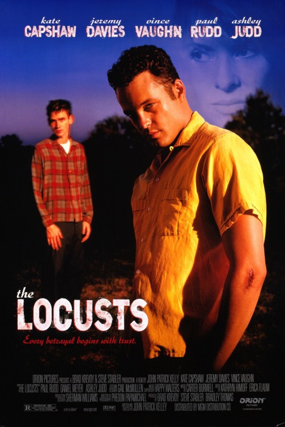 L'affiche du film The Locusts