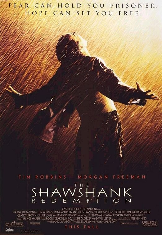 L'affiche du film À l'ombre de Shawshank