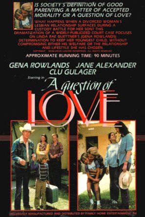 L'affiche du film A Question of Love
