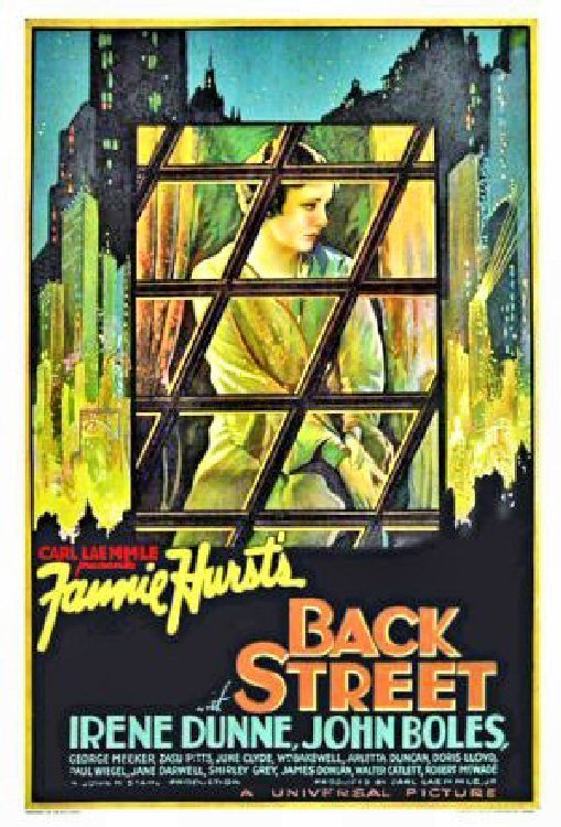L'affiche du film Back Street