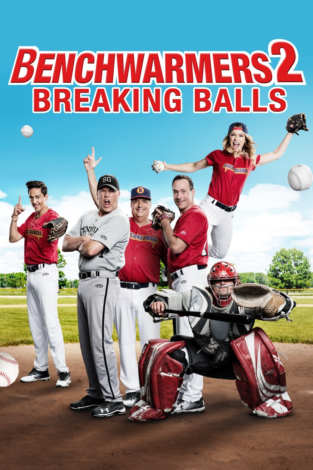 L'affiche du film Benchwarmers 2: Breaking Balls