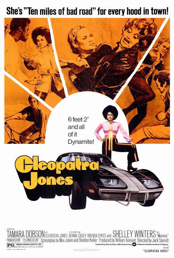 L'affiche du film Cleopatra Jones