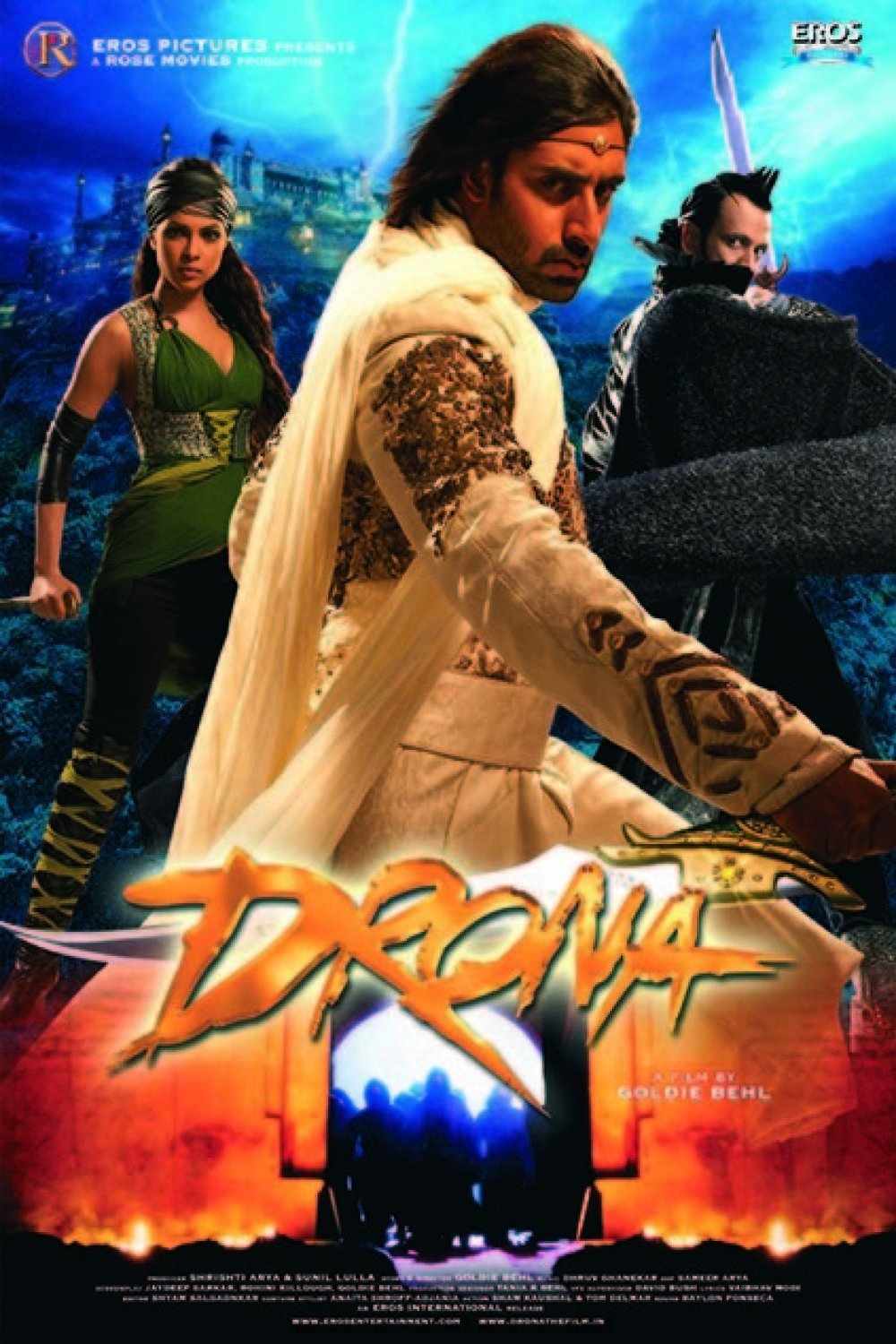 L'affiche originale du film Drona en Hindi