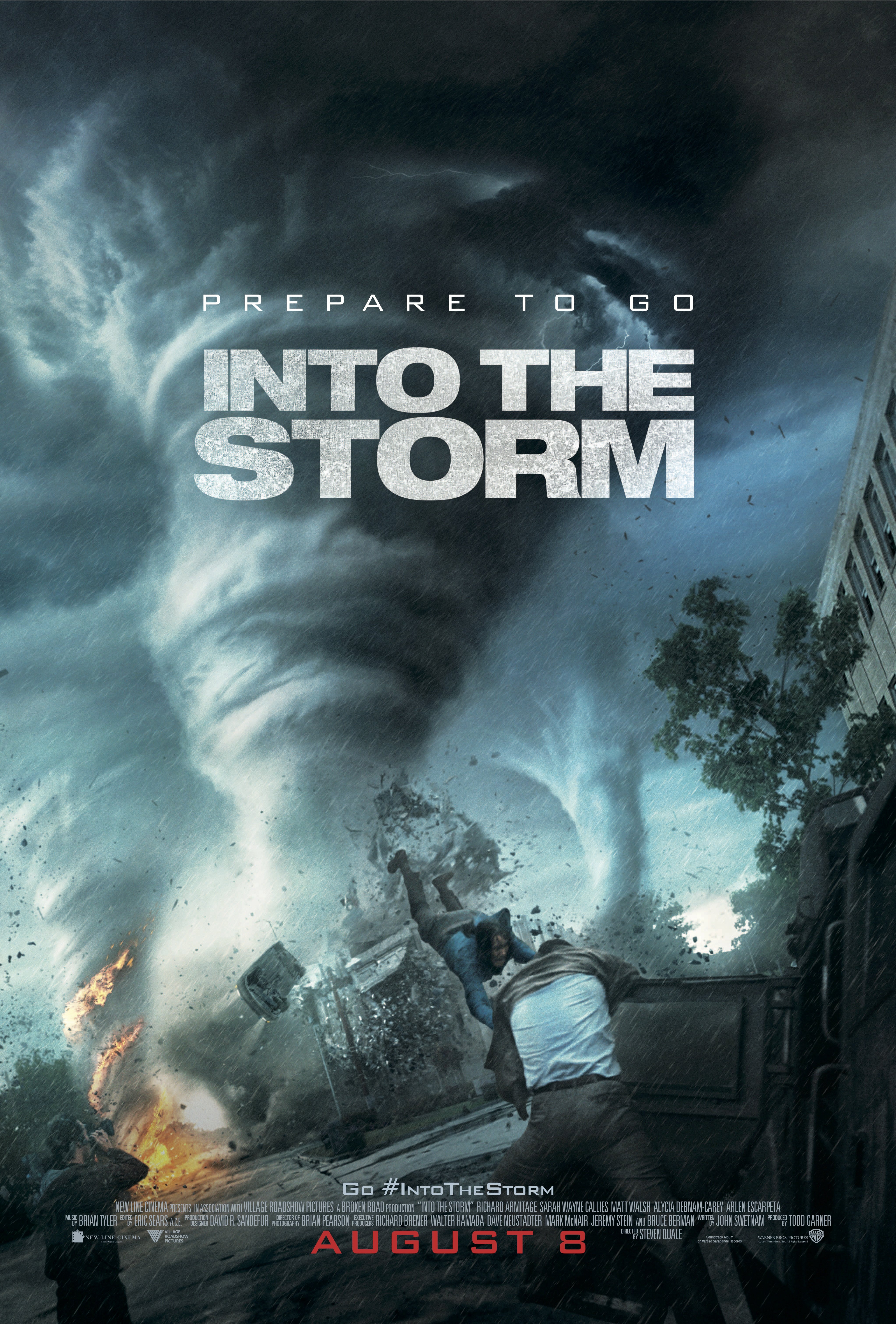 L'affiche du film Into the Storm