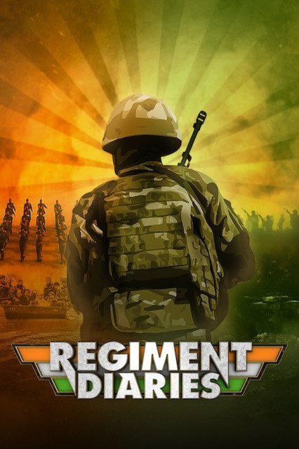 L'affiche originale du film Regiment Diaries en Hindi