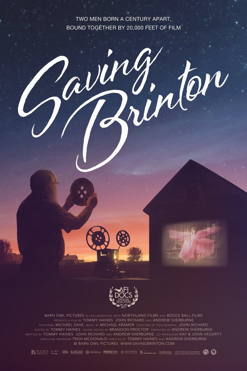 L'affiche du film Saving Brinton
