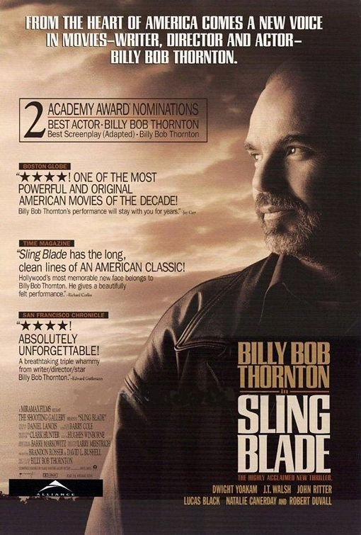 L'affiche du film Sling Blade