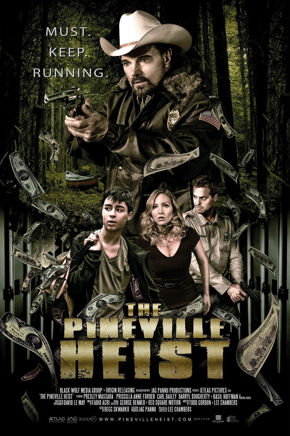 L'affiche du film The Pineville Heist
