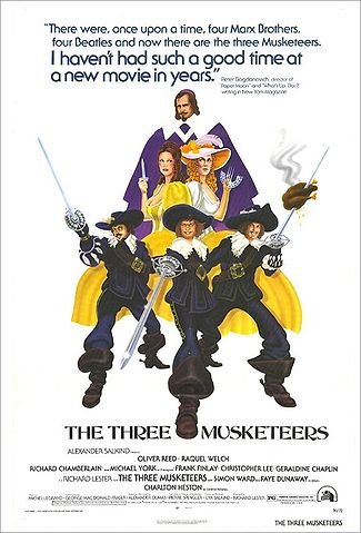 L'affiche du film The Three Musketeers