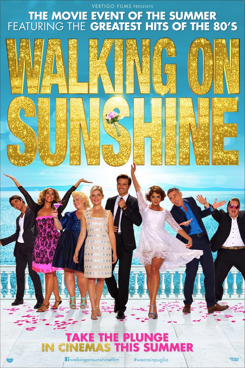 L'affiche du film Walking on Sunshine
