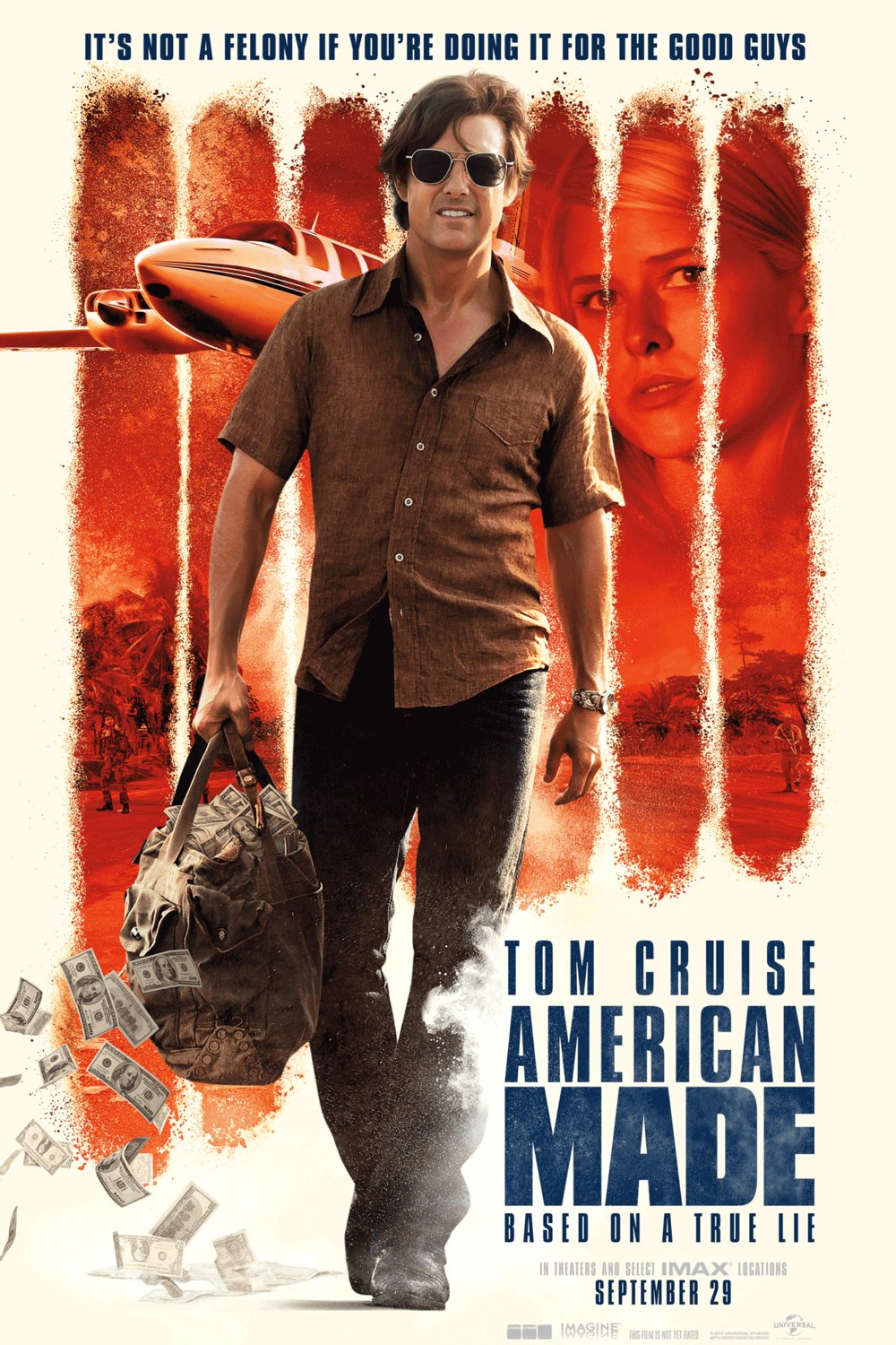 L'affiche du film American Made