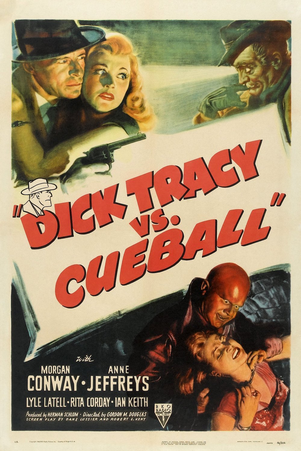 L'affiche du film Dick Tracy vs. Cueball