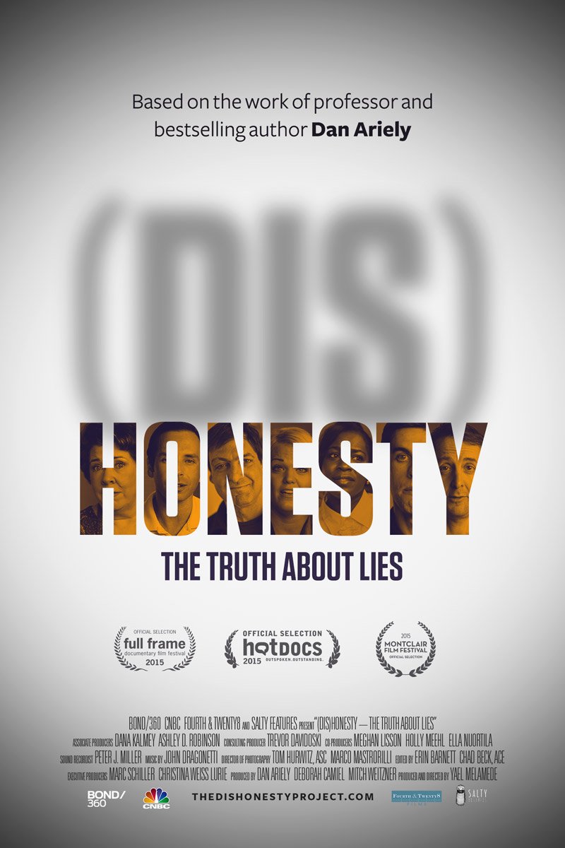 L'affiche du film DisHonesty: The Truth About Lies