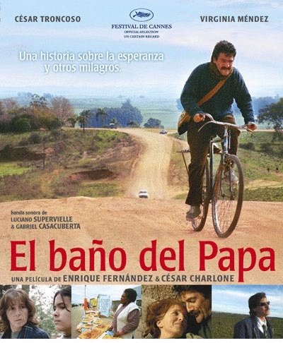 L'affiche originale du film The Pope's Toilet en espagnol