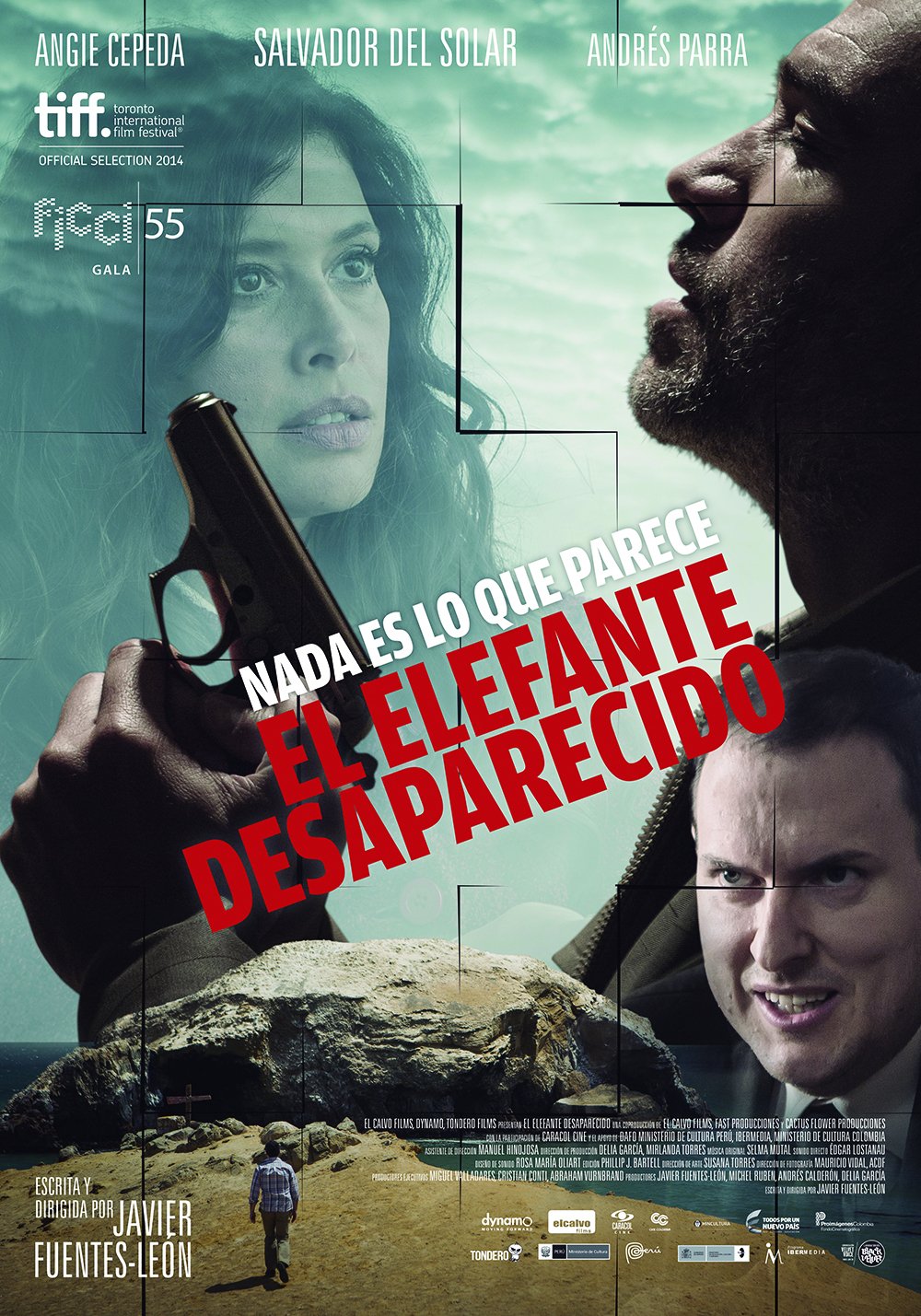 L'affiche originale du film The Vanished Elephant en espagnol