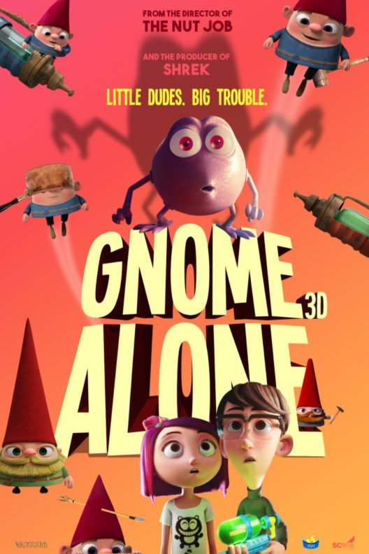 L'affiche du film Gnome Alone