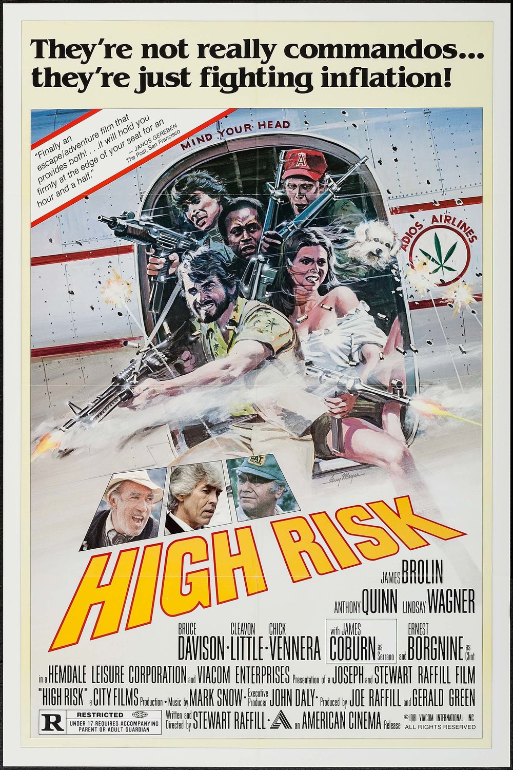 L'affiche du film High Risk
