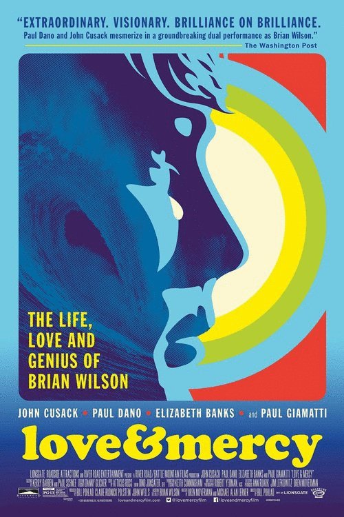 L'affiche du film Love & Mercy - La vie, la passion et le génie de Brian Wilson