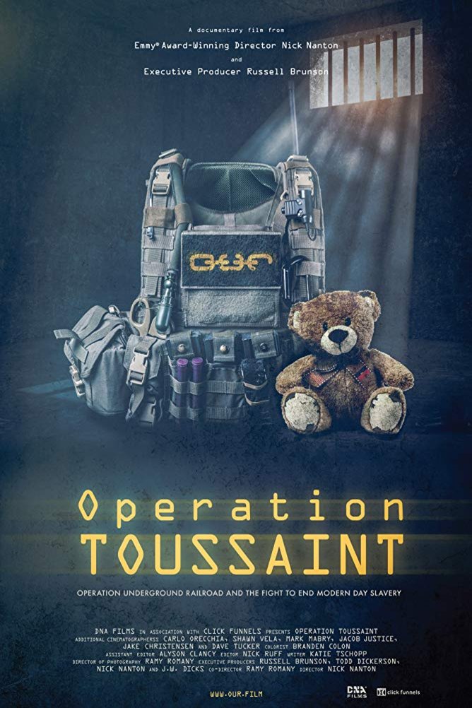 L'affiche du film Operation Toussaint: Operation Underground Railroad and the Fight to End Modern Day Slavery