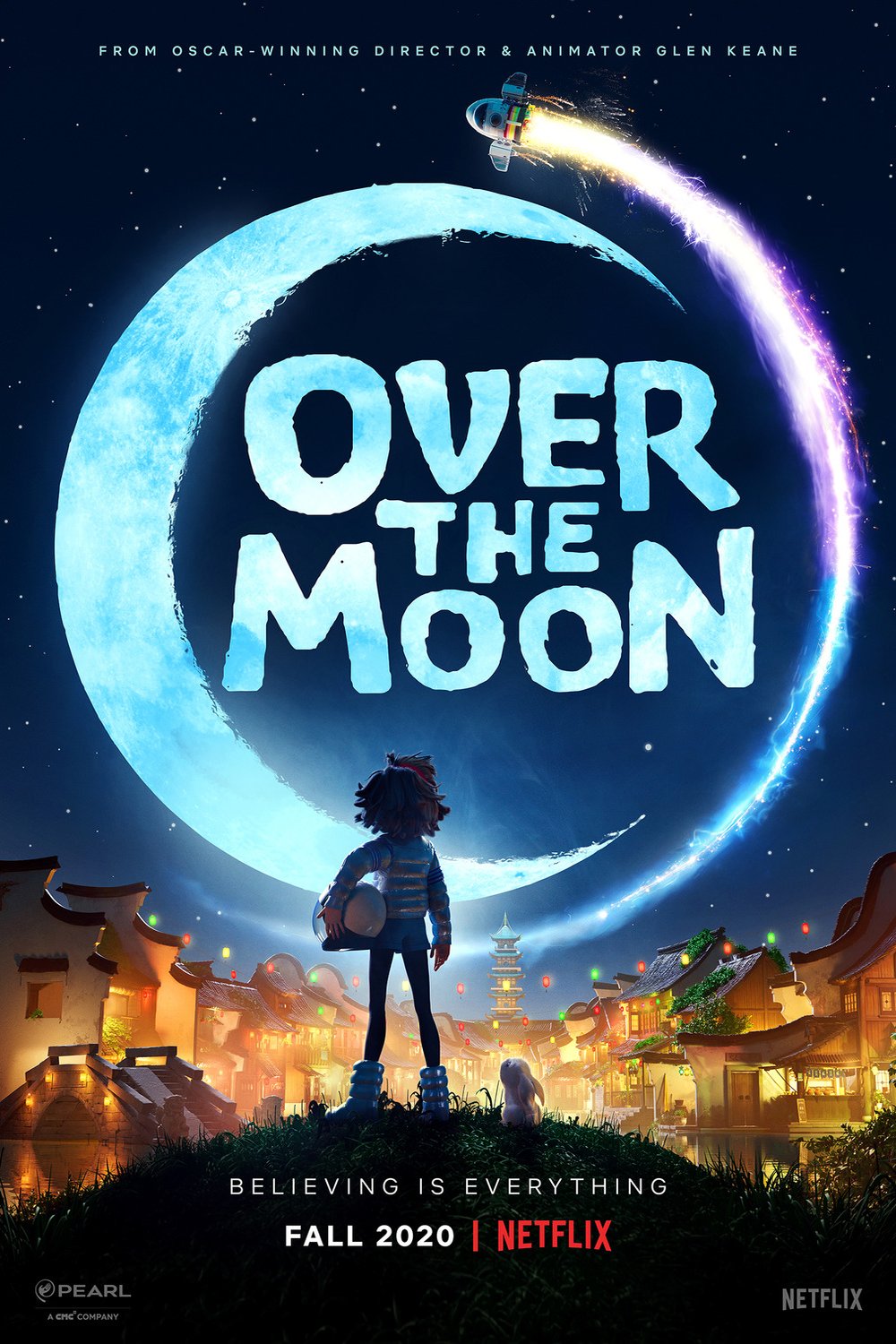 L'affiche du film Over the Moon