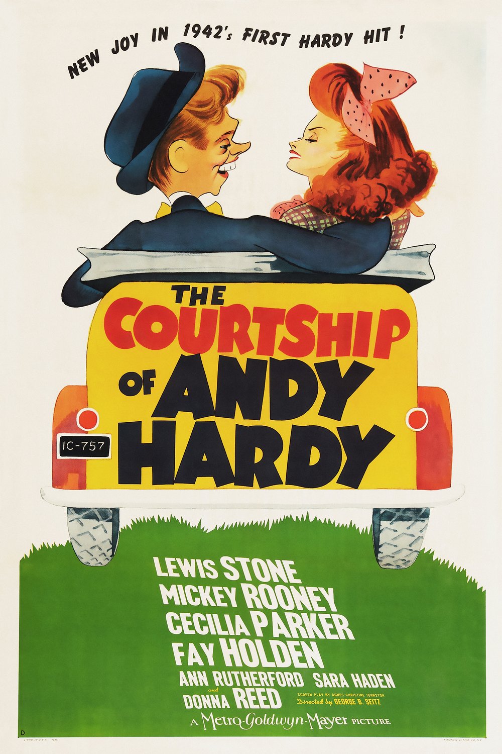 L'affiche du film The Courtship of Andy Hardy