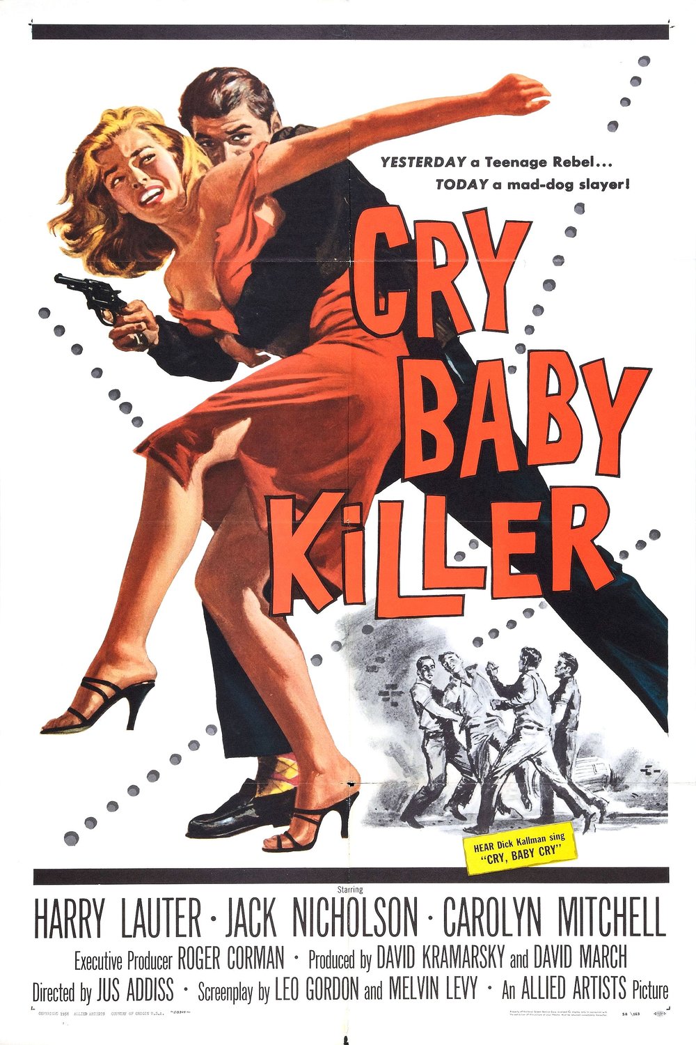 L'affiche du film The Cry Baby Killer
