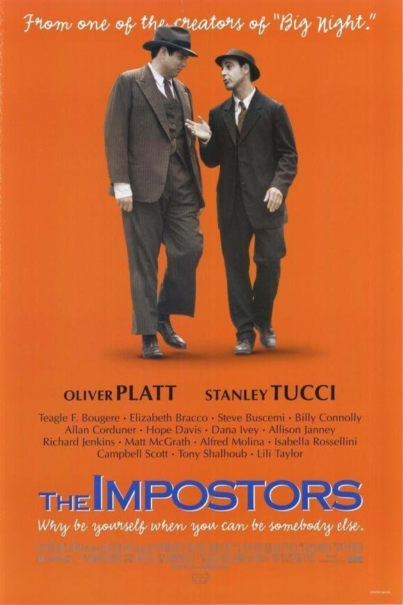 L'affiche du film The Impostors