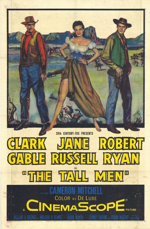 L'affiche du film The Tall Men