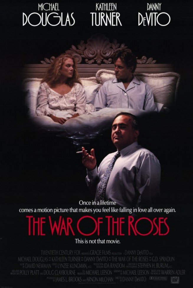 L'affiche du film The War of the Roses