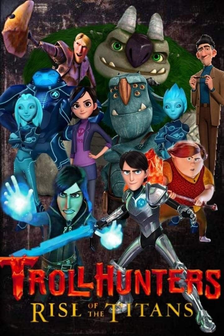 L'affiche du film Trollhunters: Rise of the Titans