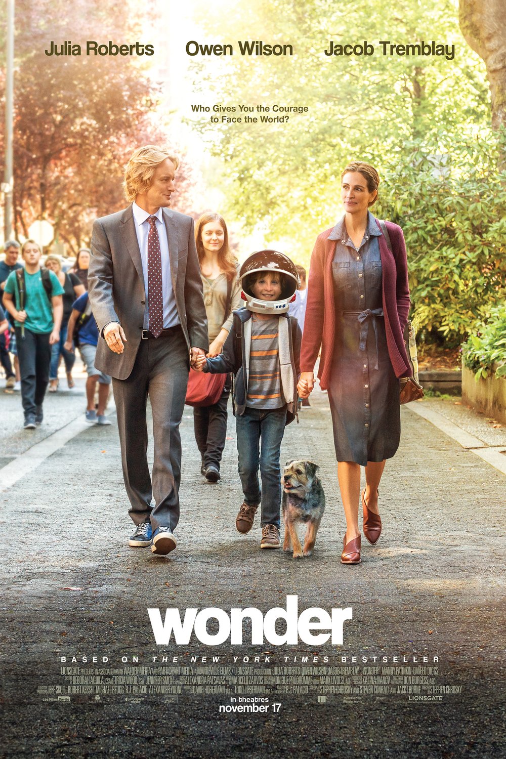 L'affiche du film Wonder