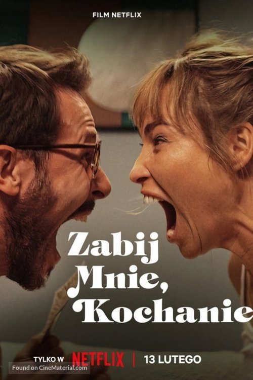 L'affiche originale du film Zabij mnie, kochanie en polonais