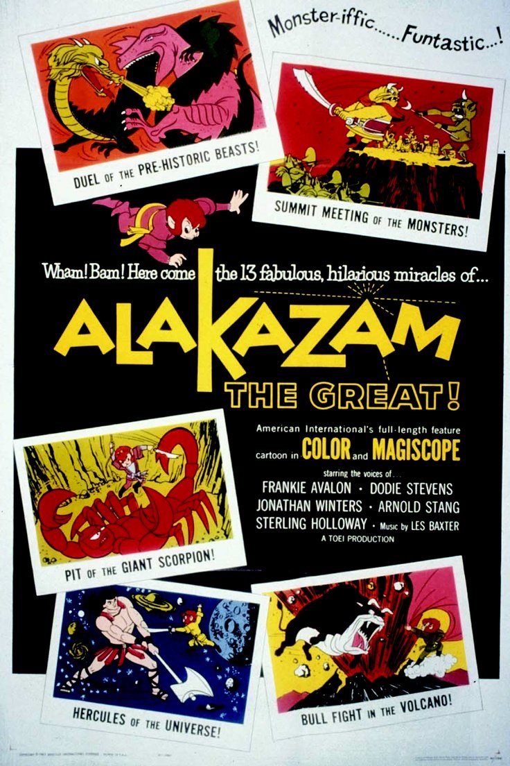 L'affiche du film Alakazam the Great!