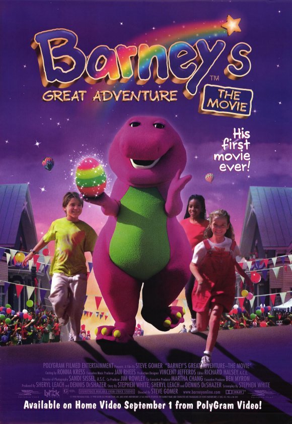 Poster of the movie Barney's Great Adventure