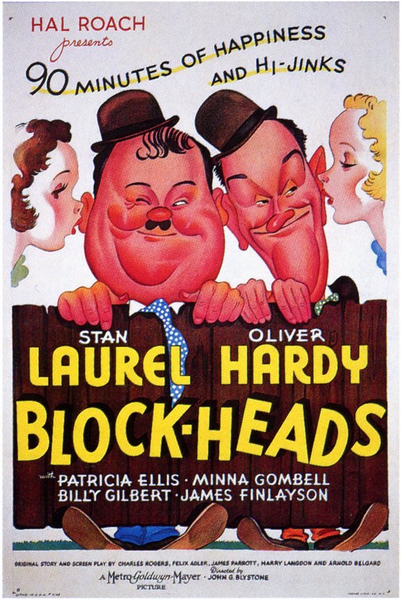 L'affiche du film Block-Heads