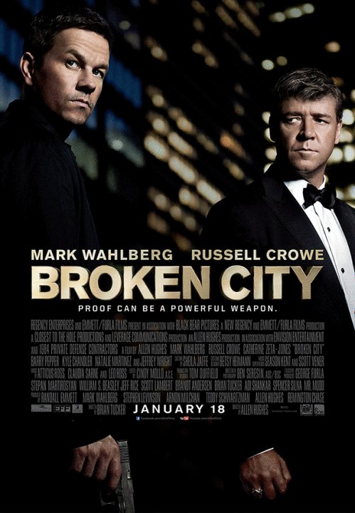 L'affiche du film Broken City