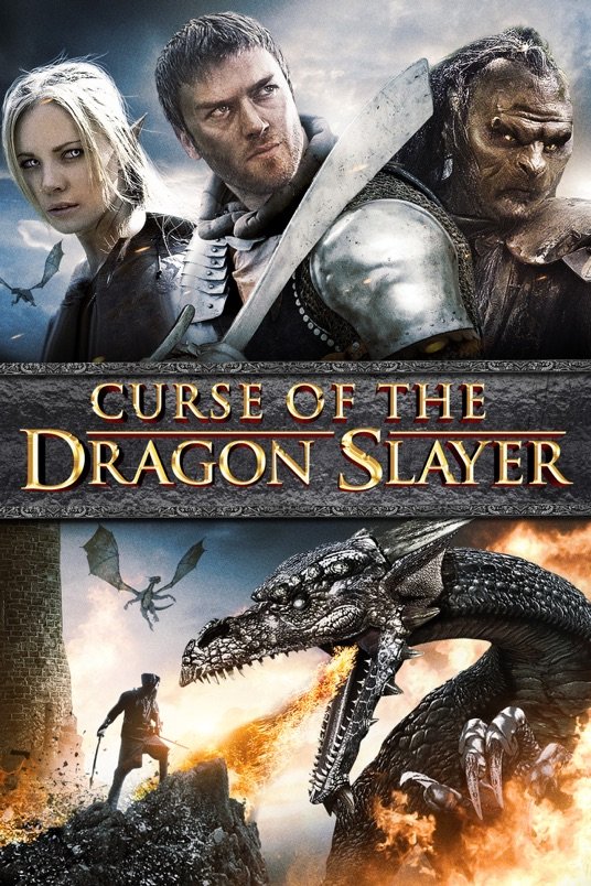 L'affiche du film Curse of the Dragon Slayer