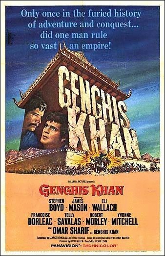 L'affiche du film Genghis Khan