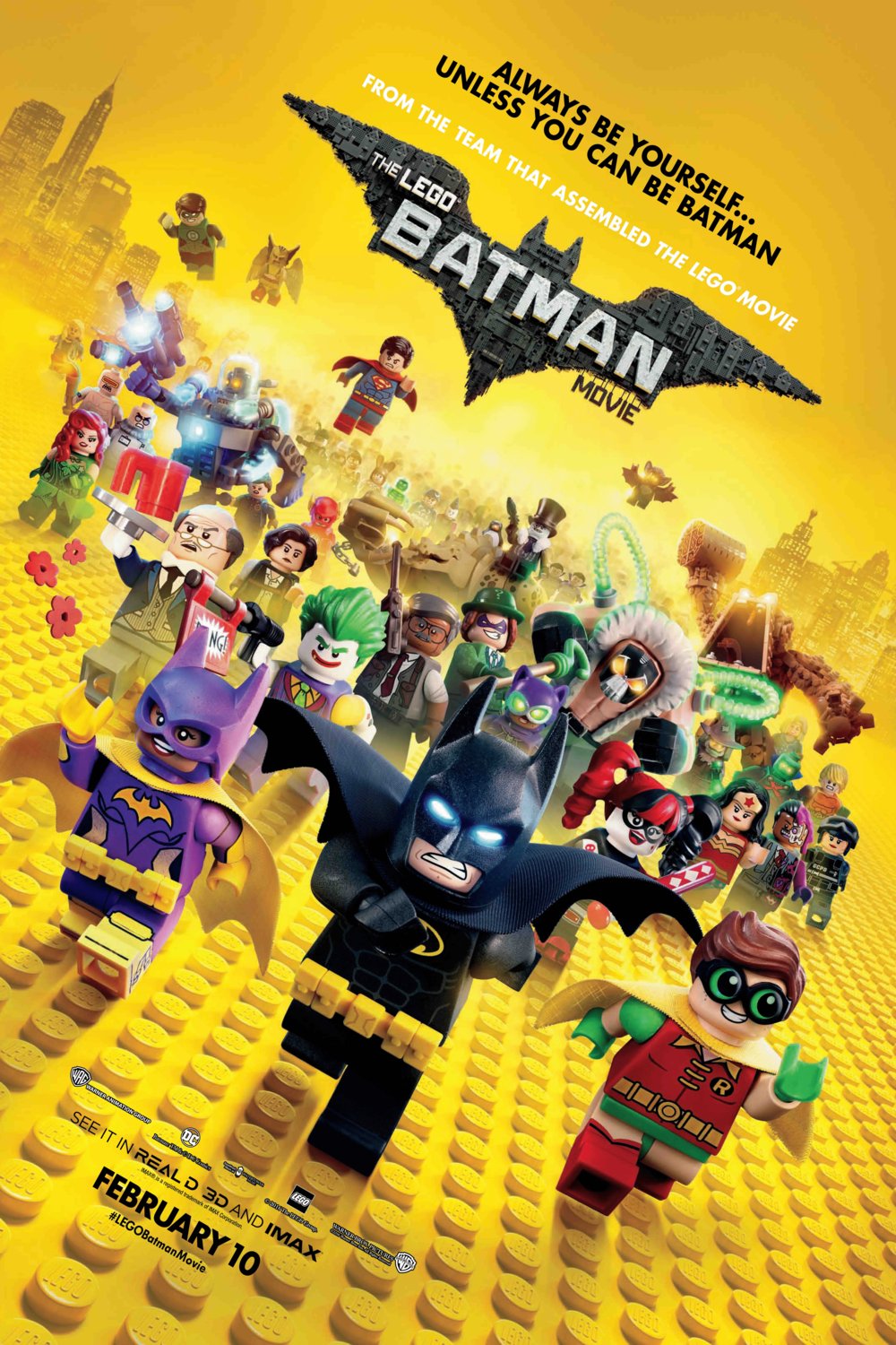 L'affiche du film Lego Batman: le film