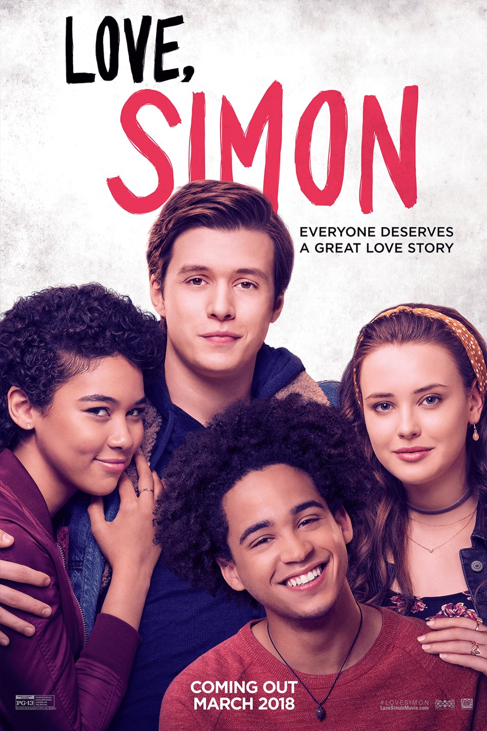 L'affiche du film Avec amour, Simon